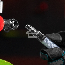 Шланг пневматический ПВХ, 10x16мм, 18 бар, армированный, прозрач., быстросъем, 30м Stels