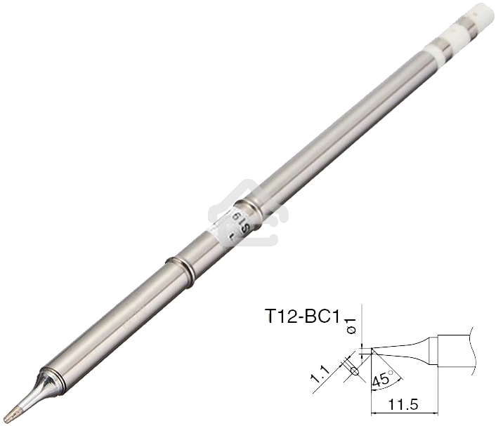 Жало для индукционных паяльников T12-BC1