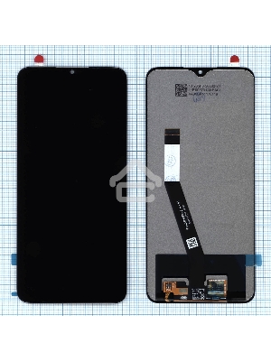 Дисплей для Xiaomi Redmi 9 в сборе с тачскрином OR черный