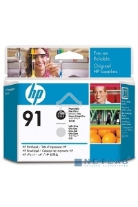 Картридж струйный HP №91 C9463A фото черный/светло-серый печатающая головка для HP Z6100