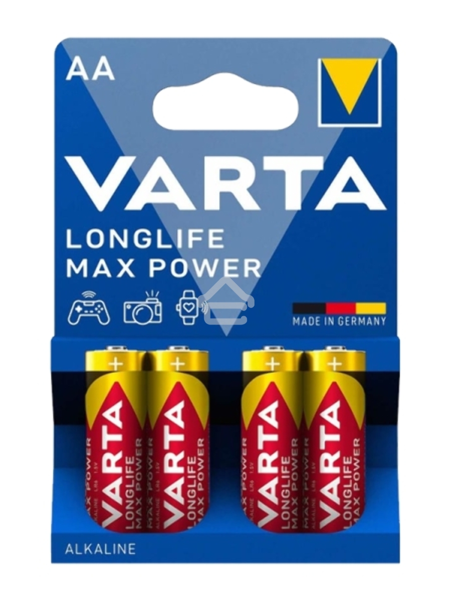 Батарейки VARTA MAX TECH AA бл 4 04706101404 