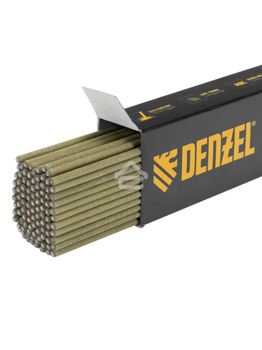 Электроды DER-46 GoldLine, диам. 3 мм, 2,5 кг., рутил-целлюлозное покрытие Denzel