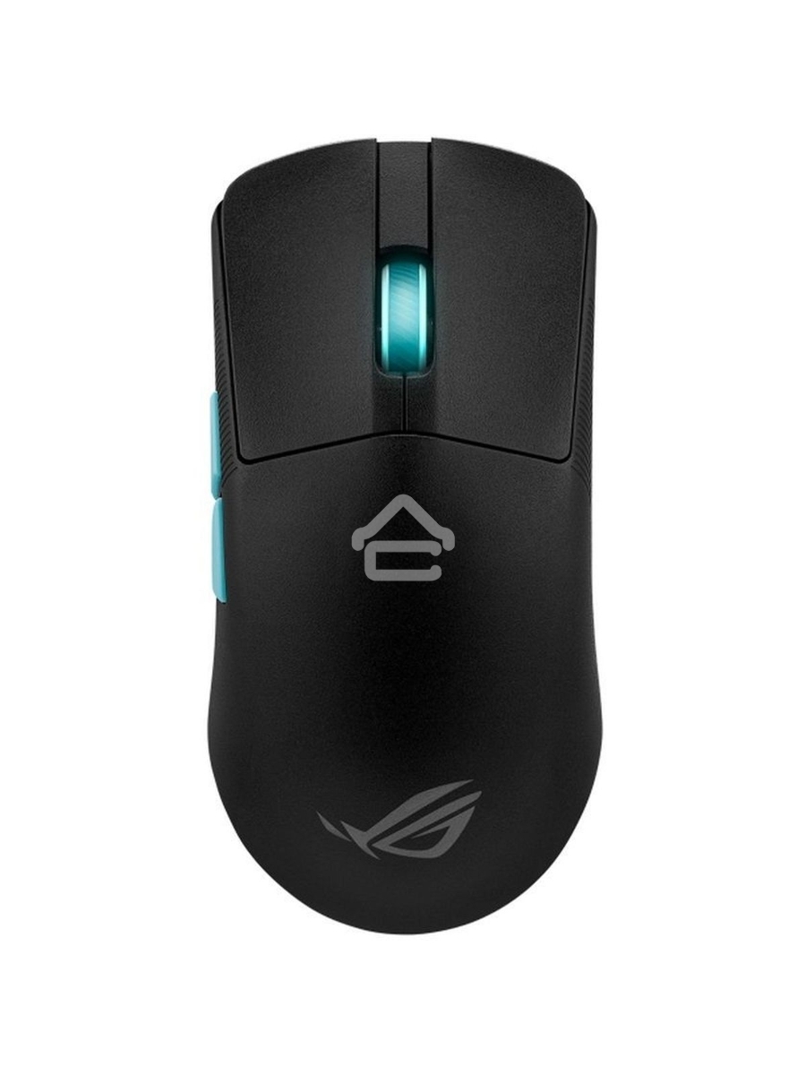Мышь беспроводная/проводная ASUS ROG Harpe Ace Aim Lab Edition черный, 36000 dpi, радиоканал, Bluetooth, USB, кнопки - 5