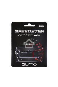 Флеш диск USB 3.0 QUMO 16GB Speedster QM16GUD3-SP-black