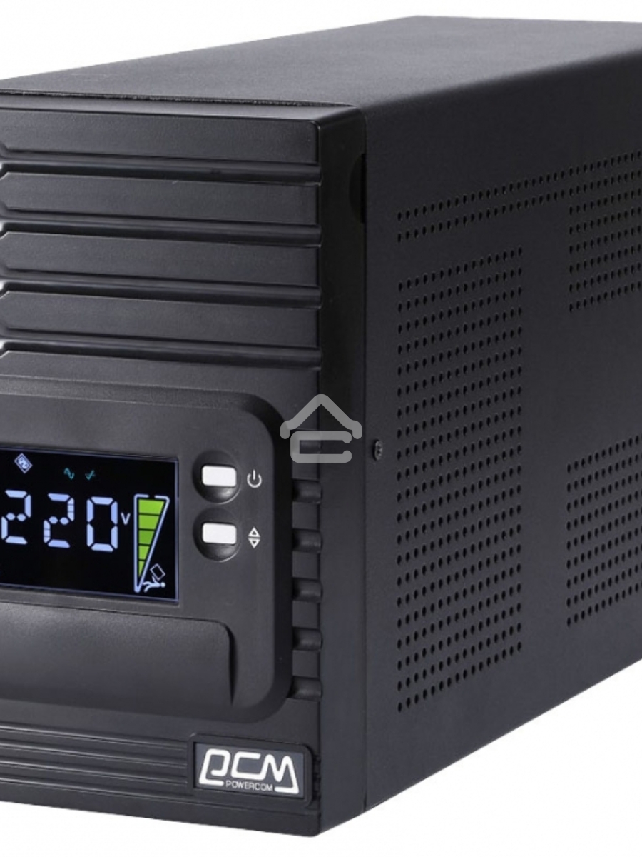 Источник бесперебойного питания Powercom Smart King Pro+ SPT-1500-II LCD 1200Вт 1500ВА черный