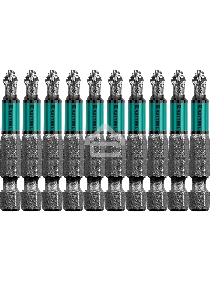 Биты KRAFTOOL Optimum Line, PZ2, 50 мм, тип хвостовика E 1/4