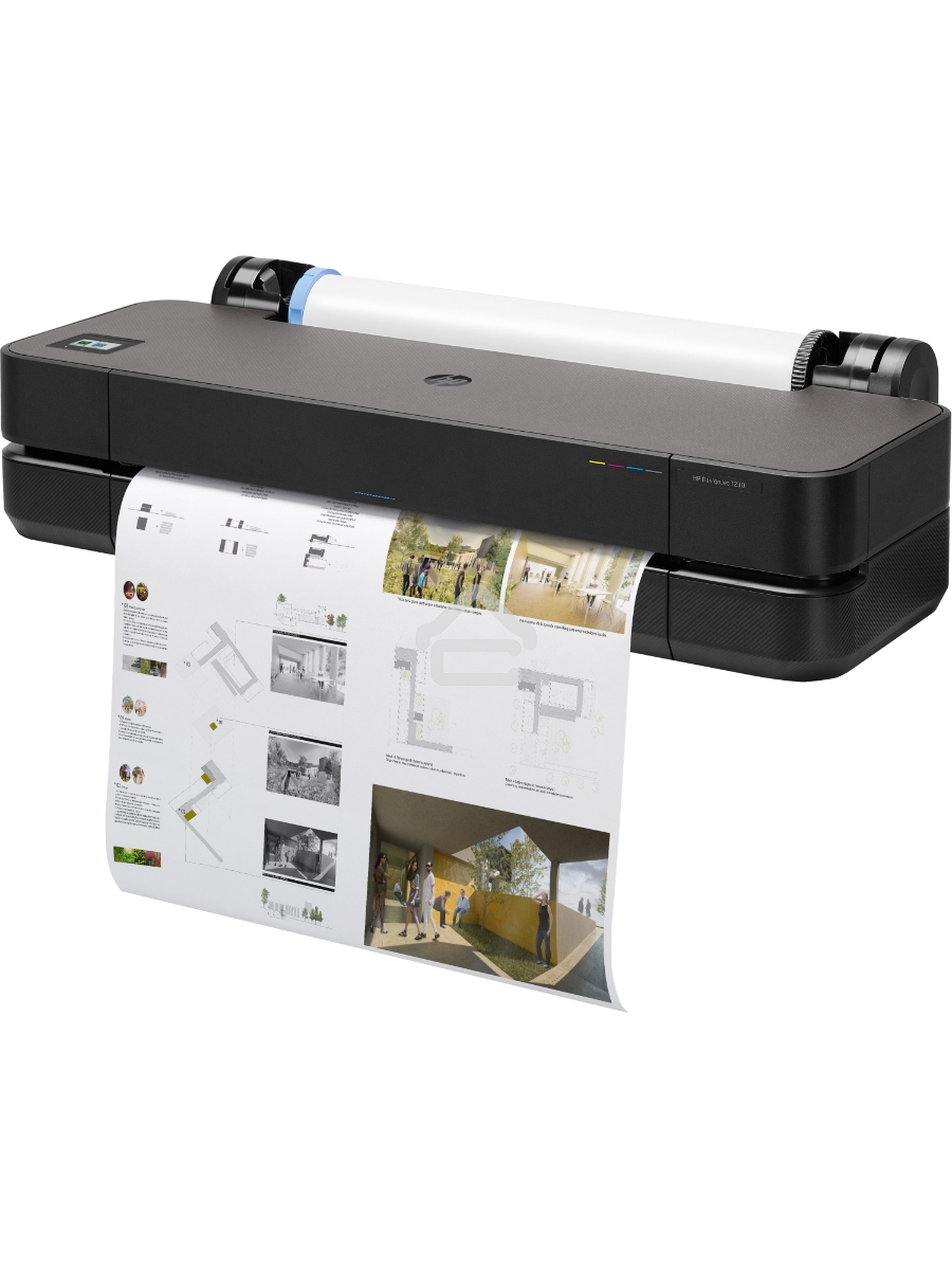 Плоттер струйный HP Designjet T230 (5HB07A), A1, 24