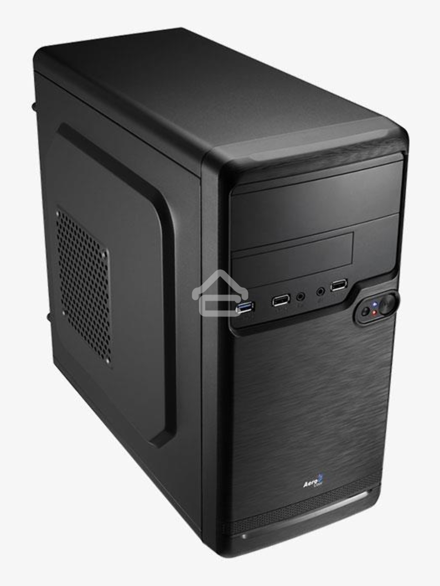 Корпус Aerocool / Formula Qs-182 черный без БП mATX 2x120mm 2xUSB2.0 1xUSB3.0 audio