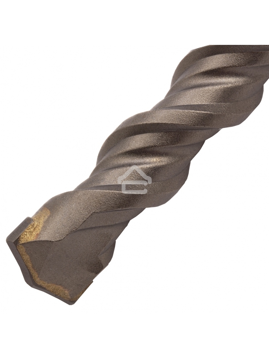Бур по бетону, двойная спираль, Cobalt W-tip, 18x310 мм, SDS PLUS Denzel