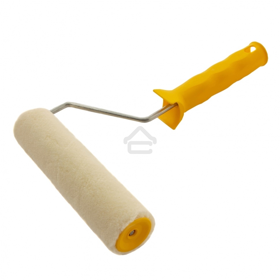 Валик Лаки, 180 мм, ворс 5 мм, D - 36 мм, D ручки - 6 мм, велюр Сибртех