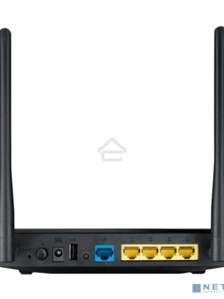 Маршрутизатор беспроводной Asus RT-AC1200 10/100BASE-TX черный (Dual Band)