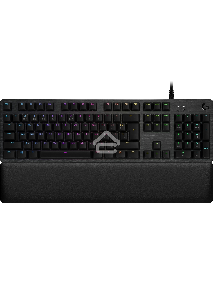 Клавиатура Logitech RGB Mechanical Gaming Keyboard G513 with GX Brown switches TACTILE (920-009329)