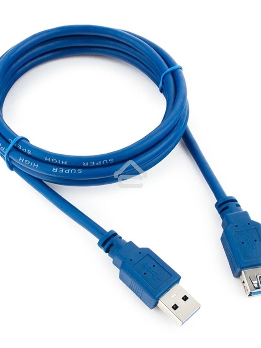 Кабель Gembird PRO CCP-USB3-AMAF-6, USB 3.0 кабель удлинительный 1.8м AM/AF позол. контакты, пакет