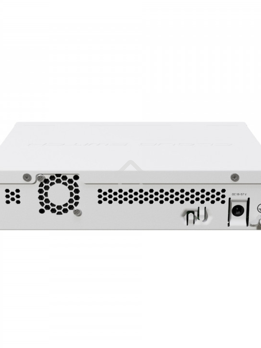 Коммутатор MikroTik Cloud Router Switch CRS310-1G-5S-4S+IN with 800 MHz CPU, 256 MB RAM, 4xSFP+, 5xSFP cages, 1xGBit LAN port, RouterOS L5, desktop case, rackmount ears, PSU