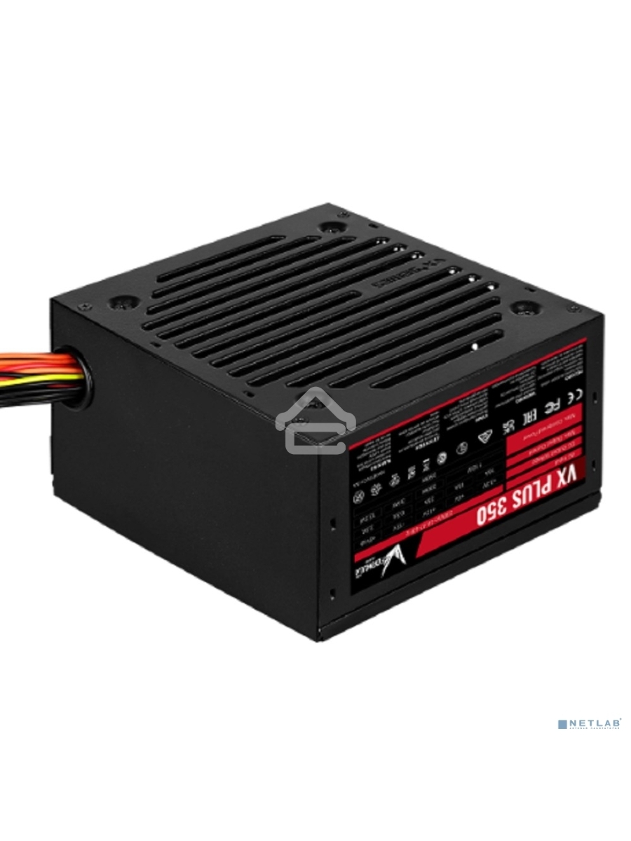 Блок питания Aerocool / Formula VX-350 PLUS, 350Вт, 120мм, черный
