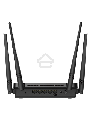 Роутер D-Link DIR-822/RU/E1A, Wireless AC1200 Dual-Band Router with 1 10/100Base-TX WAN port and 4 10/100Base-TX LAN ports.802.11b/g/n compatible, 802.11AC up to 866Mbps,1 10/100Base-TX WAN port, 4 10/100B