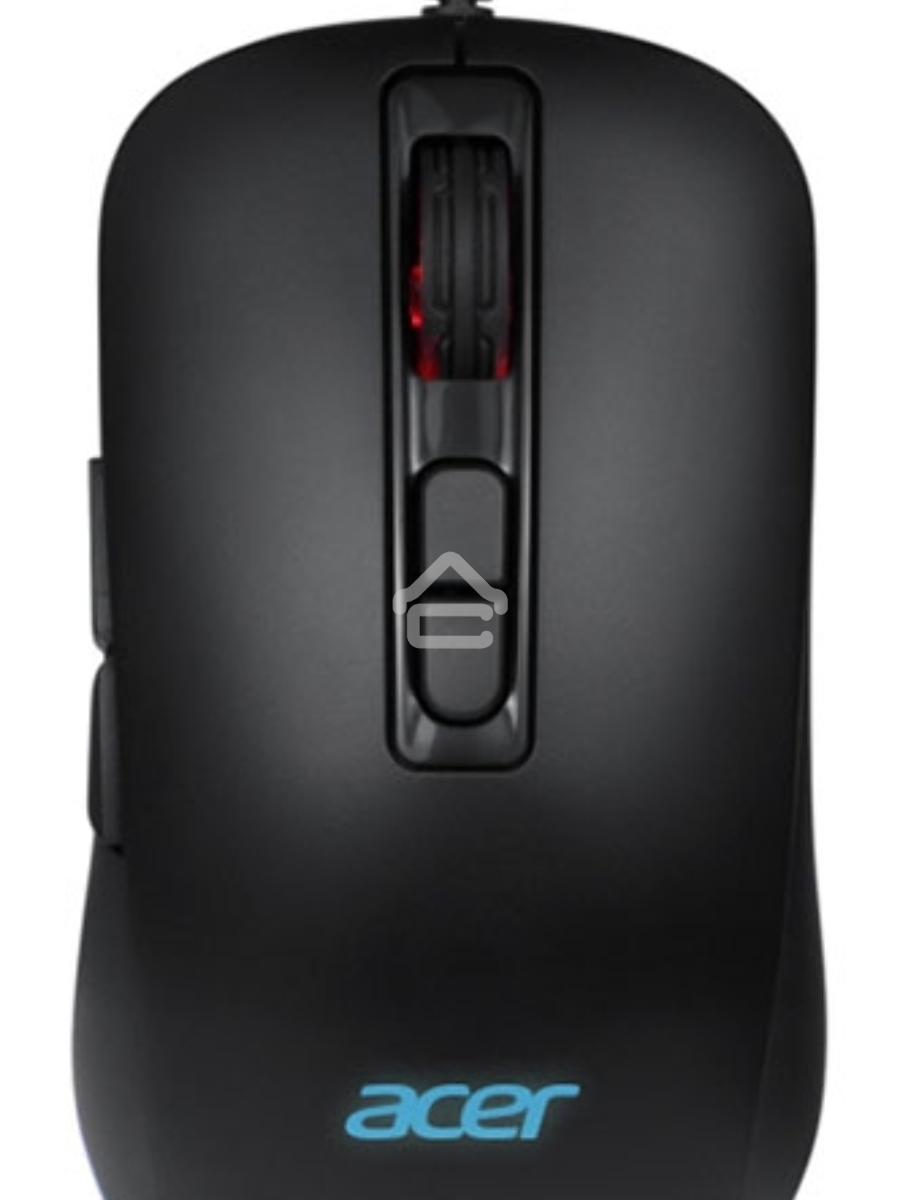 Мышь проводная Acer OMW135 черный, 6400 dpi, USB, кнопки - 7