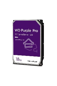 Жесткий диск Western Digital  Original SATA-III 18Tb WD181PURP Video Purple Pro (7200rpm) 512Mb 3.5