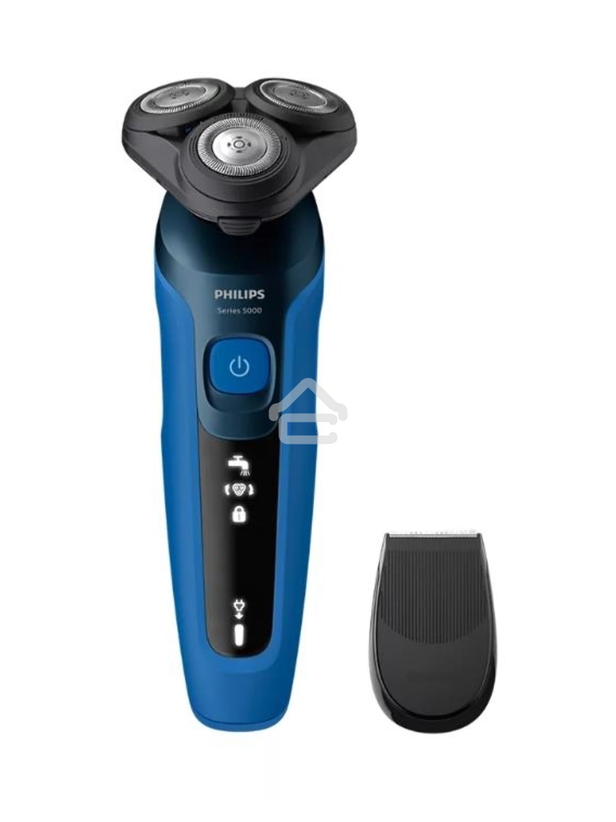 Бритва роторная Philips S5466/17 питан.:элек.сеть/аккум. синий
