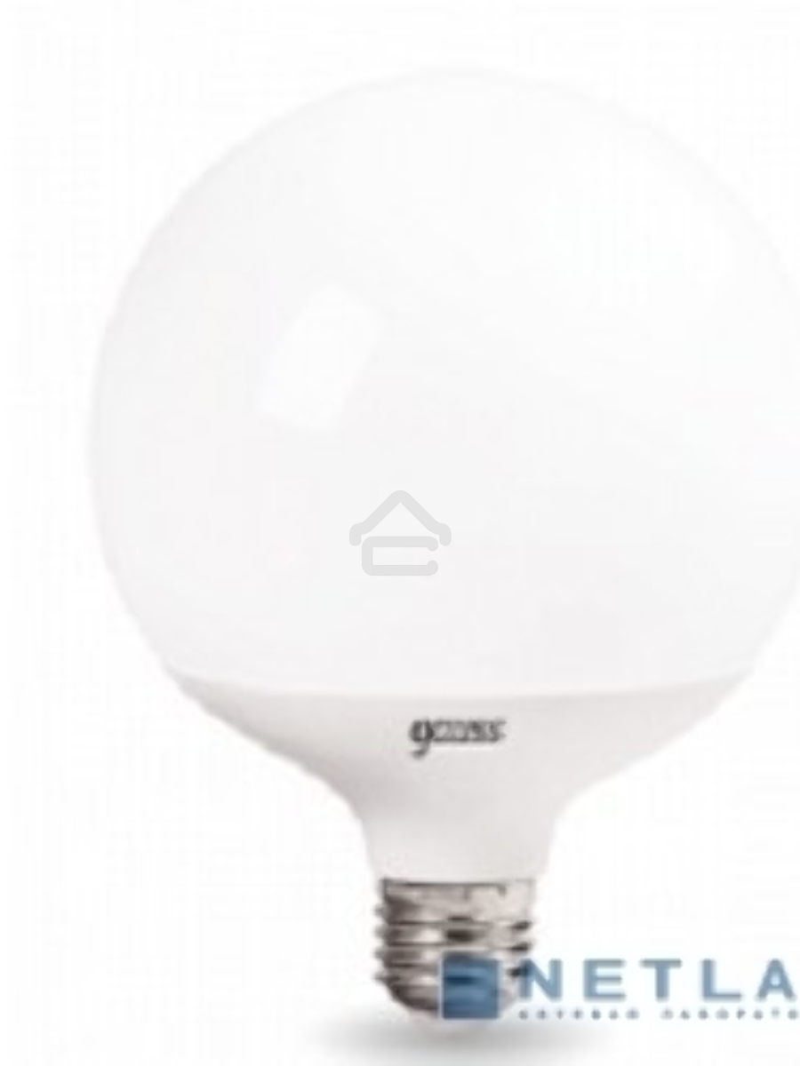 Лампа Gauss LED G95 E27 16W 1400lm 4100K 1 32 SQ105102216