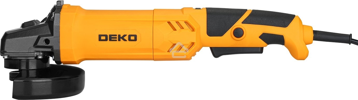 Угловая шлифовальная машина Deko DKAG1500 1500Вт 12000об/мин рез.шпин.:M14 d=125мм