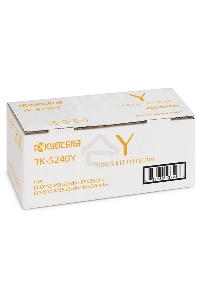 Картридж лазерный Kyocera TK-5240Y (1T02R7ANL0) желтый для P5026cdn/cdw, M5526cdn/cdw 3000 стр.