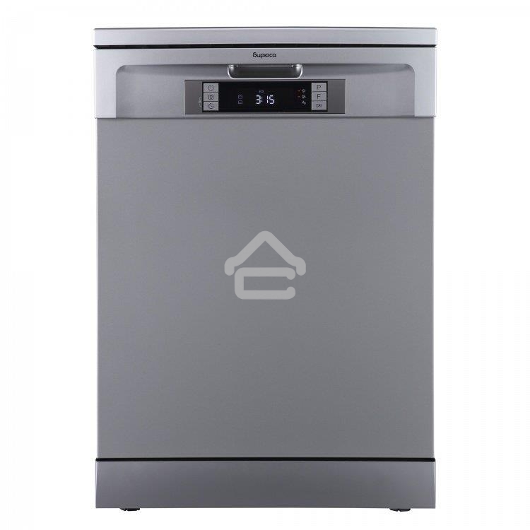 Посудомоечная машина Бирюса DWF-614/6 M, серый, 59.8 см, 14 компл., 49 дБ, класс A++