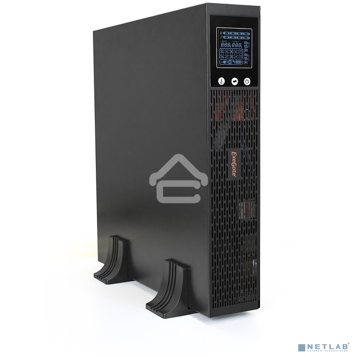 Источник бесперебойного питания Pure Sine Wave ExeGate SinePower UHB-3000.LCD.AVR.C13.RJ.USB.2U <3000VA/2400W,8*C13,RM/Tower>