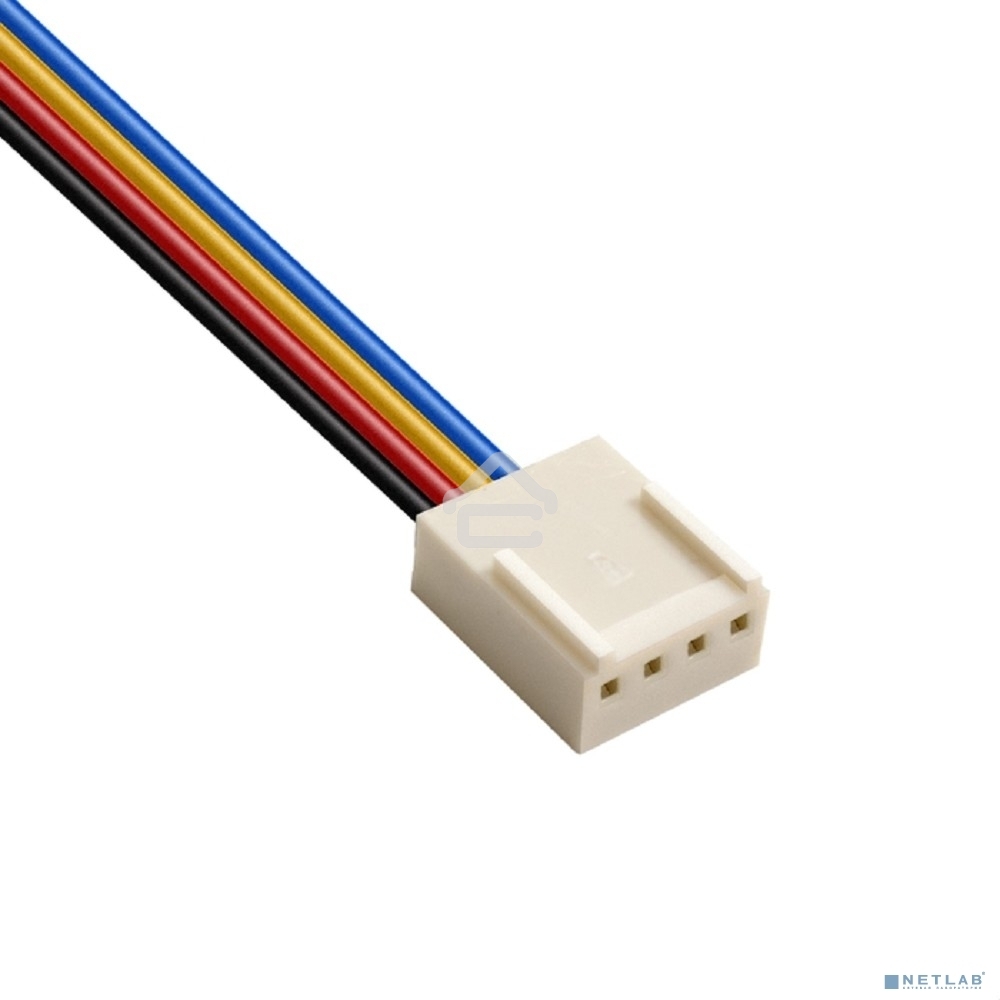 Вентилятор для корпуса ExeGate EX08025S4P-PWM черный, 80 мм, 2300 об/мин, 23 дБ, 4 pin