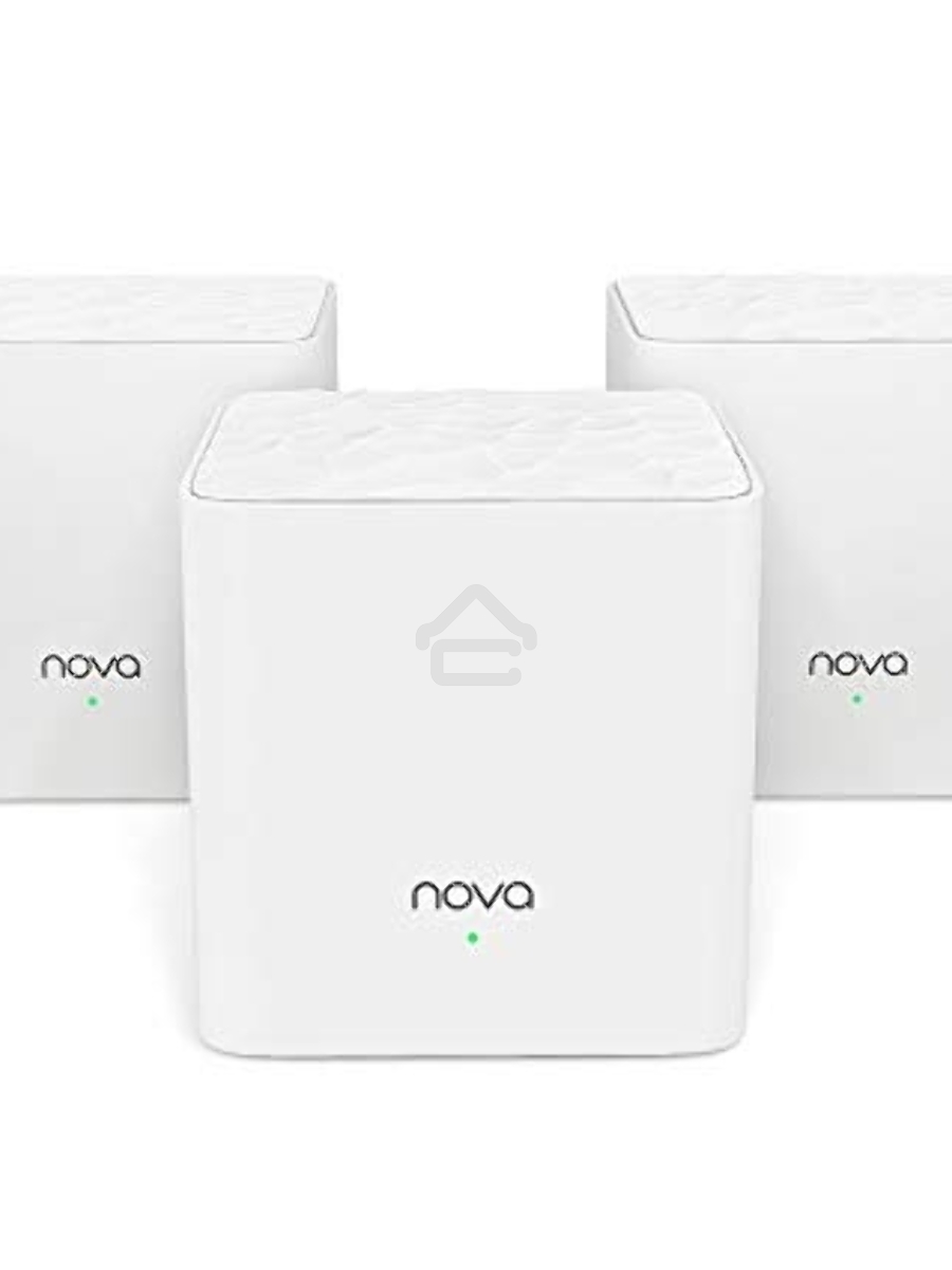 Двухдиапазонная Wi-Fi Mesh система Tenda nova MW3 (3 роутера) АС1200 , 2 порта fast ethernet RJ45