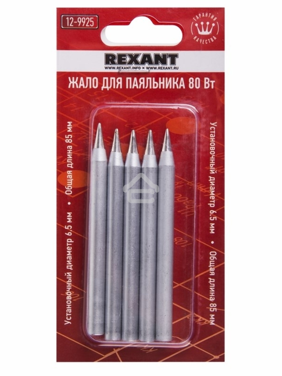 Жало Rexant для паяльника 80 Вт, Ø 6.8 мм, тип конус