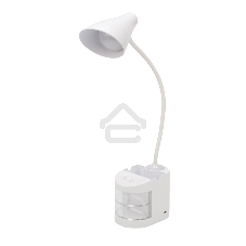 Светильник настольный Rexant Click Shift с ночником, на основании, LED, 6 Вт, 4000 К, диммируемый 3 ступени, заряжаемый (автономный режим 3 часа)