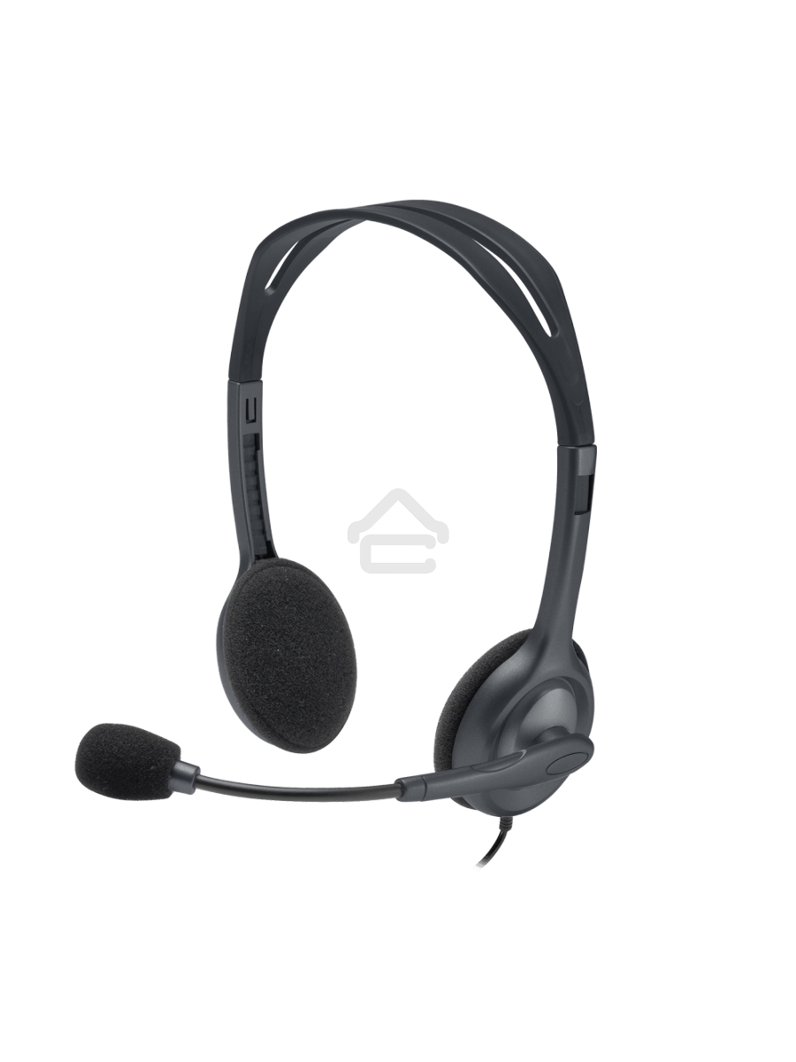 Гарнитура Logitech Headset H111 Stereo grey (981-000594/981-000593/981-000588)