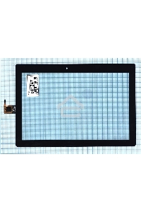 Сенсорное стекло (тачскрин) для Lenovo Tab 10 TB-X103F, черное