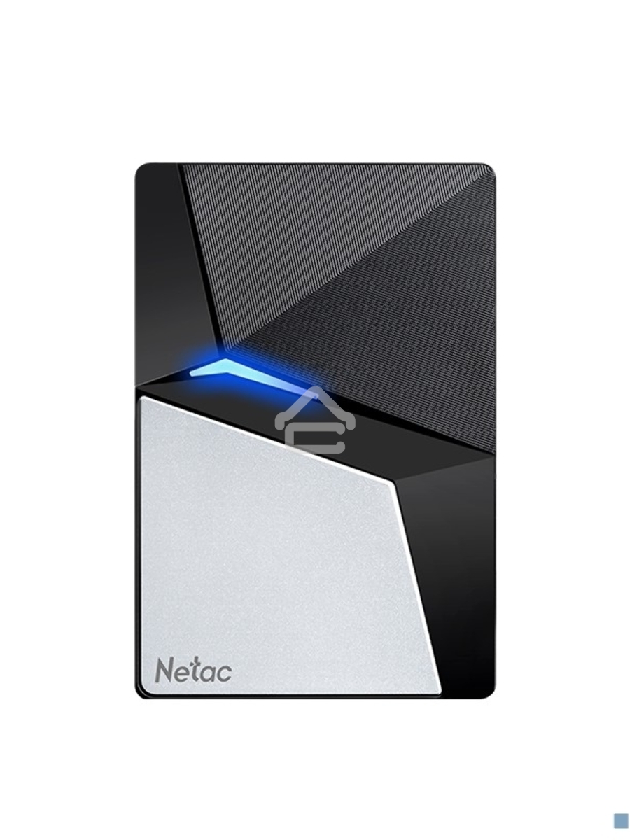 Внешний накопитель SSD External Netac 960Gb Z7S <NT01Z7S-960G-32BK> (USB3.2, up to 550/480MBs, 89х60х11.5mm, Aluminium+Steel+Plastic)