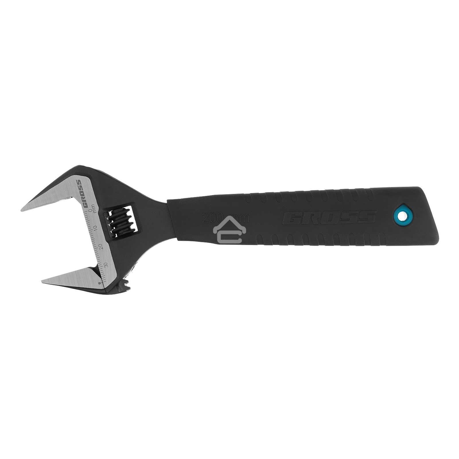 Ключ разводной Gross 15568 (0 - 40 мм) 200 мм