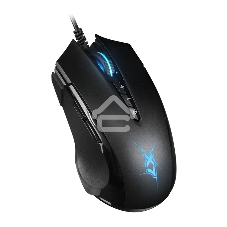 Мышь проводная A4Tech X89 черный, 2400 dpi, USB, кнопки - 8