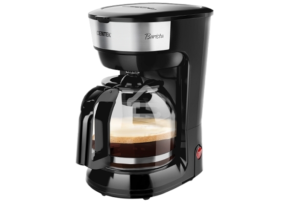 Кофеварка капельная Centek CT-1147 Steel, исп. кофе - молотый, 1.8 л, 900 Вт.