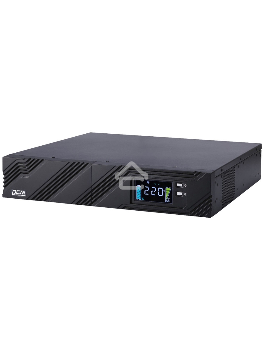 Источник бесперебойного питания Powercom Smart King Pro+ SPR-1500 LCD 1200Вт 1500ВА черный