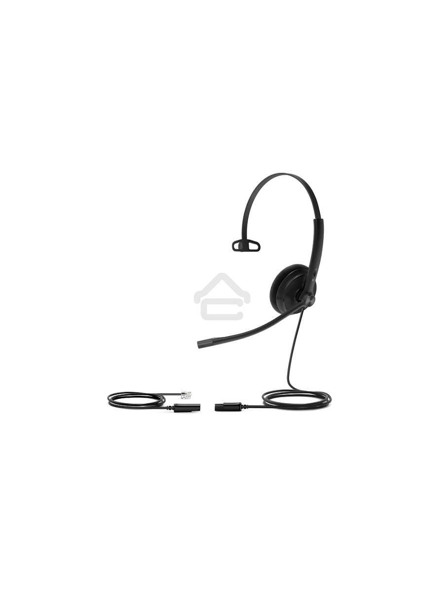 Гарнитура YEALINK YHS34 Lite Mono Моно, Проводная, HD звук, QD, RJ9, шт