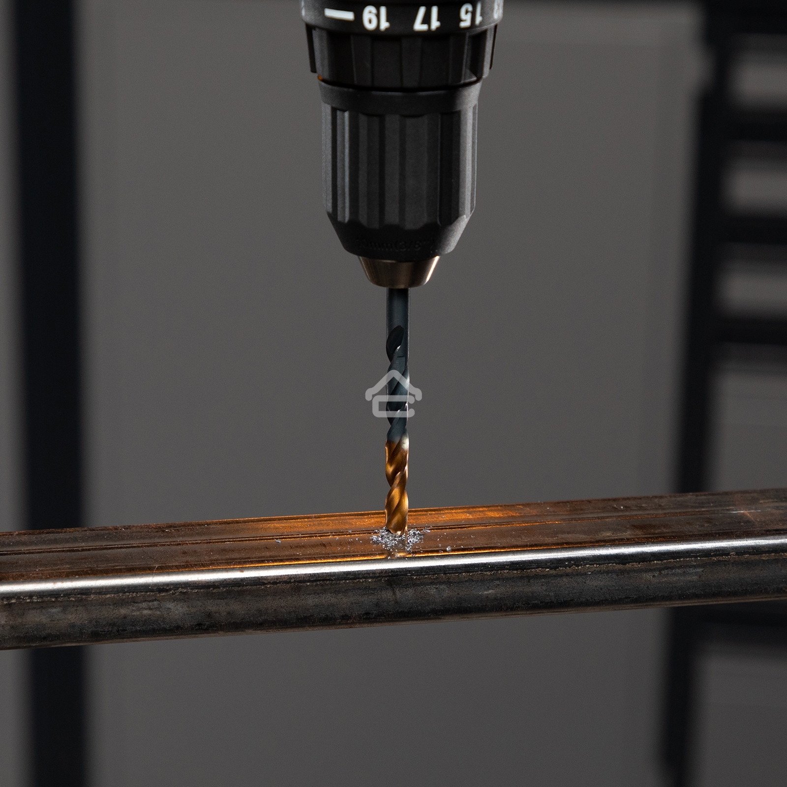 Набор сверл по металлу Denzel 2-3-4-5-6-8 мм, HSS-Tin, Golden Tip, 6 шт