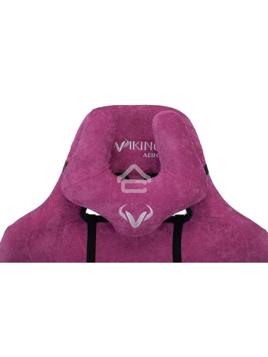 Кресло игровое Бюрократ VIKING KNIGHT LT15 FABRIC малиновый крестовина металл/пластик