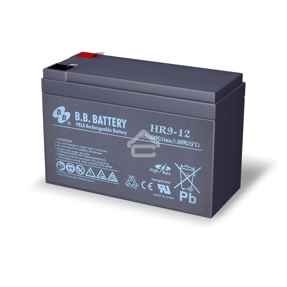 Батарея B.B.Battery HR 9-12 (12V 9Ah)