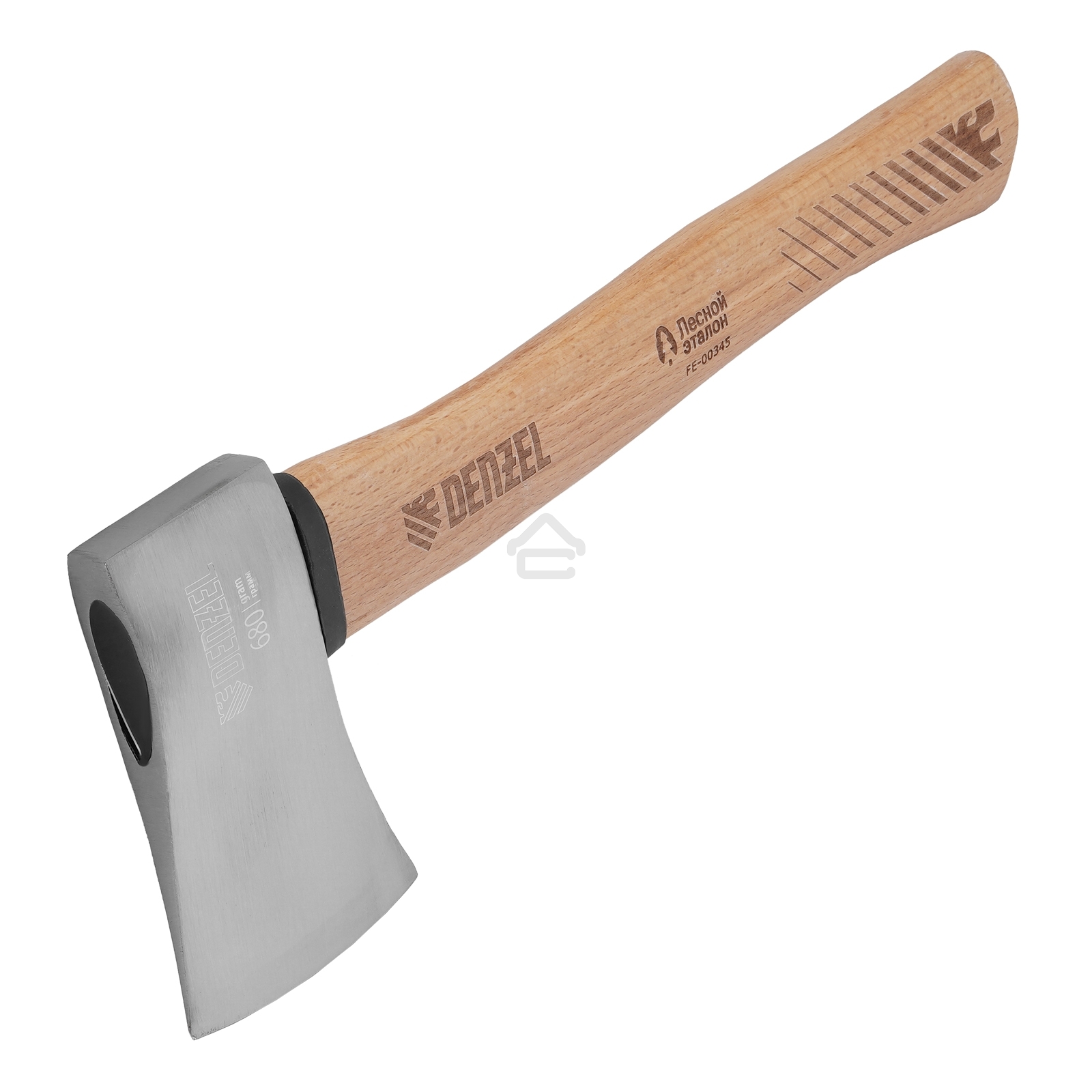 Топор кованый Denzel 680 г, американский тип, буковая рукоятка, 360 мм, EFP