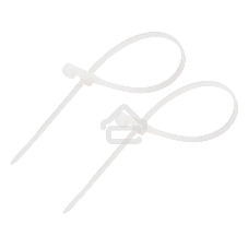 Хомут-стяжкa нейлоновая под винт Rexant 150x3,6 мм, белая, упаковка 100 шт.