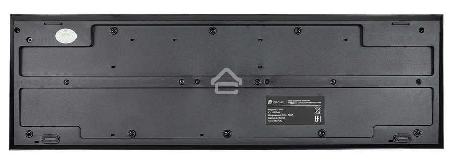 Клавиатура проводная Oklick 120M, USB, черный