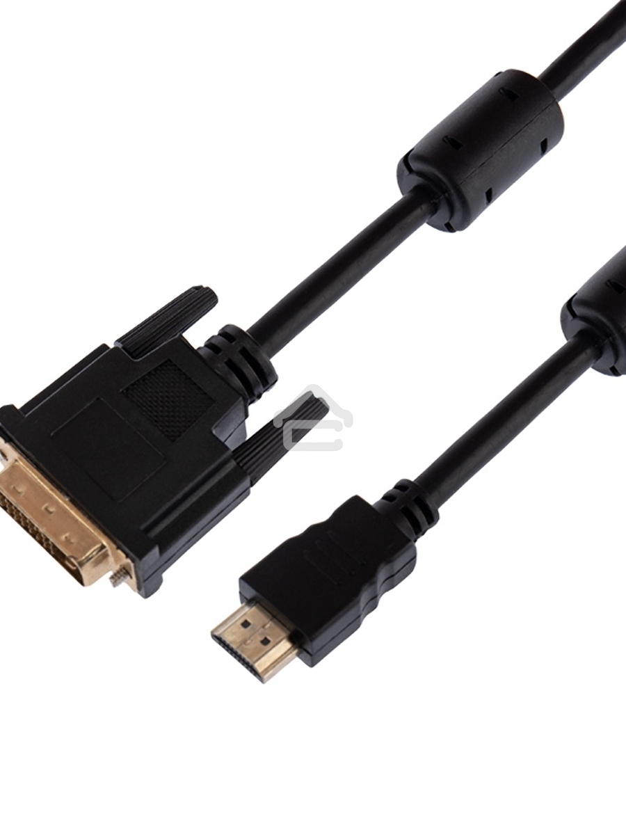 Кабель Rexant (17-6303) ШнурHDMI - DVI-Dgold1.5Мс фильтрами