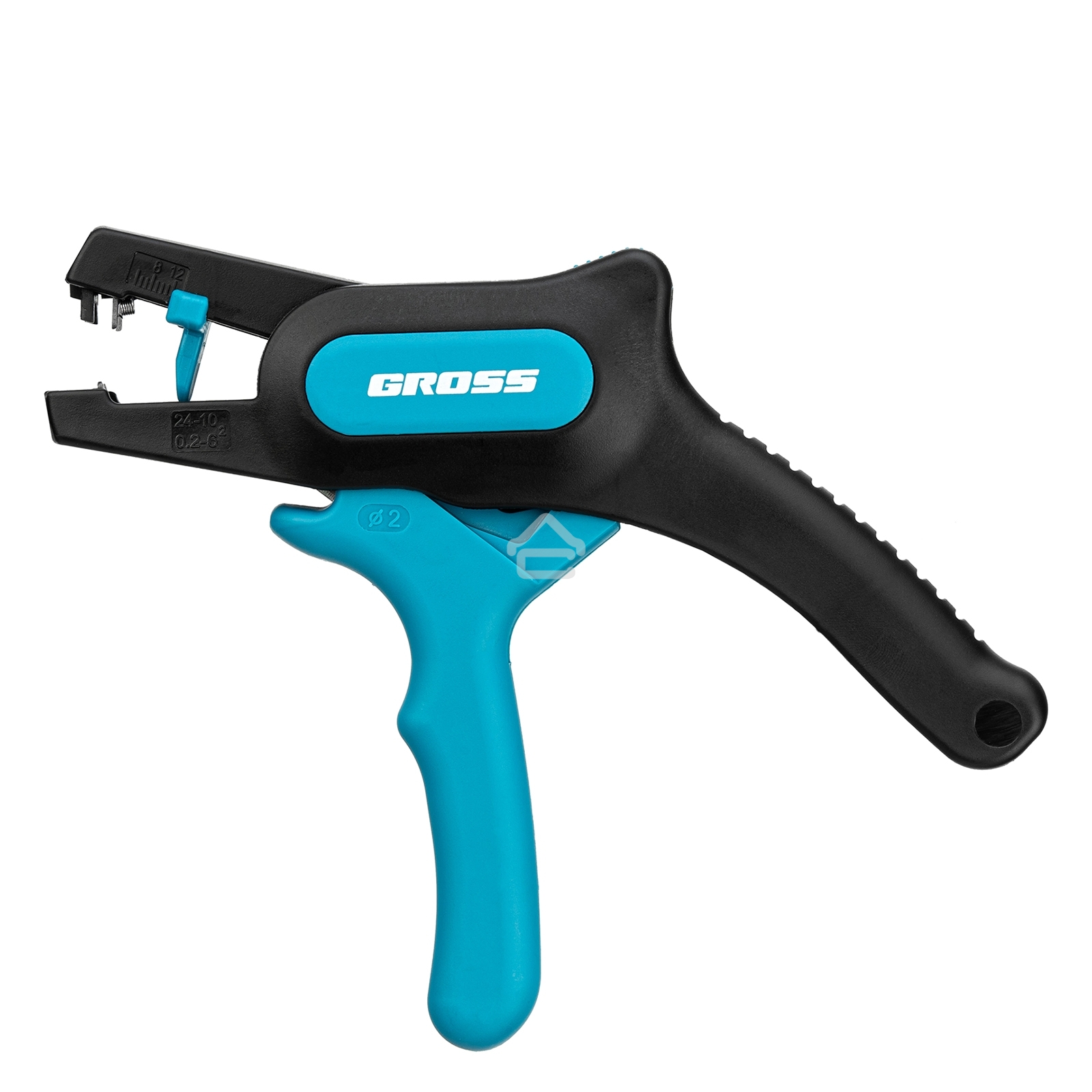 Щипцы для зачистки электропроводов Gross 17722 0,2-6 мм2