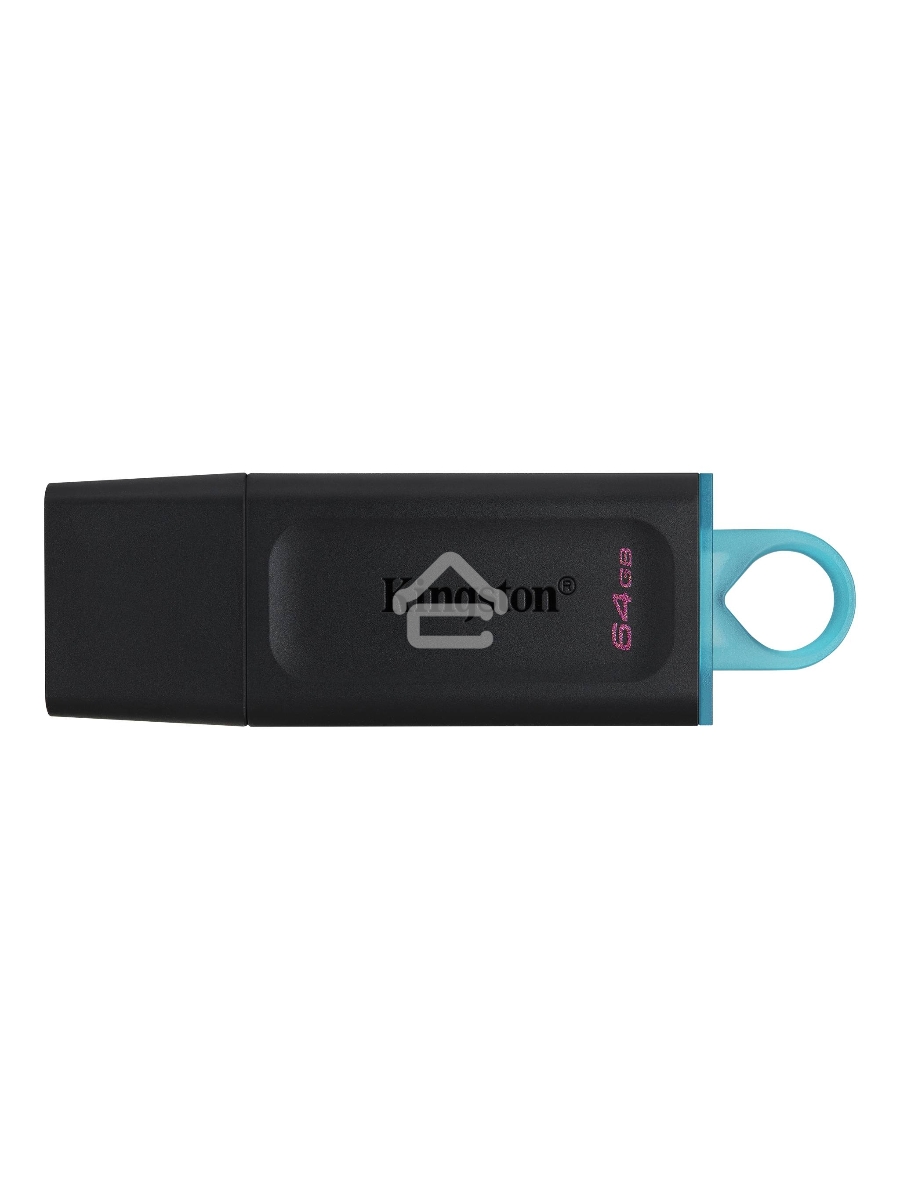 Флеш диск Kingston 64GB USB3.2 Gen 1 DataTraveler Exodia (Black + Teal)