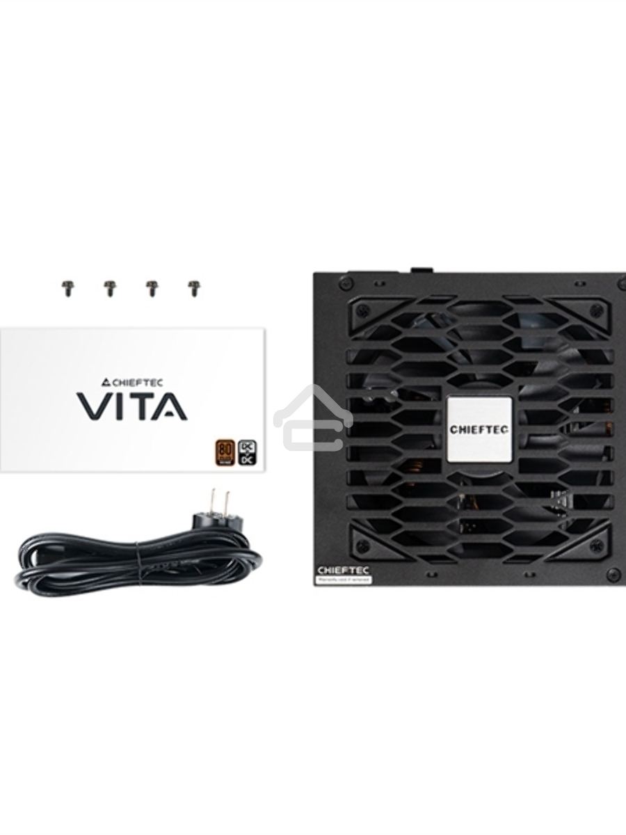 Блок питания, Chieftec, Vita BPX-850S, 850Вт, 80 PLUS Bronze, 120мм, черный